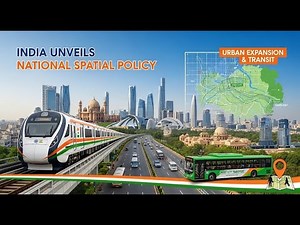 India Unveils National Spatial Policy to Shape 20-Year Urban Growth with Japanese-Inspired Planning