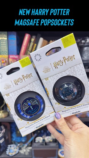 Mamta Datwani ✨ Harry Potter Lifestyle on Instagram: "Some new Harry Potter PopSockets⚡️ PopSockets have recently released a new Harry Potter collection including some brilliant Dark Arts pieces ✨ I’m featuring two of them today: ⚡️ Ravenclaw Enamel Diadem MagSafe PopGrip - US$35 ⚡️ Dich Diam Master of Death MagSafe PopGrip - US$35 I love the MagSafe PopGrips as they can easily be switched out on my phone and other devices! They also include a magnetic adapter ring so that any device/case can be