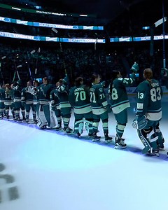 Witnessing history #UnderOurRoof 🤩 | Climate Pledge Arena