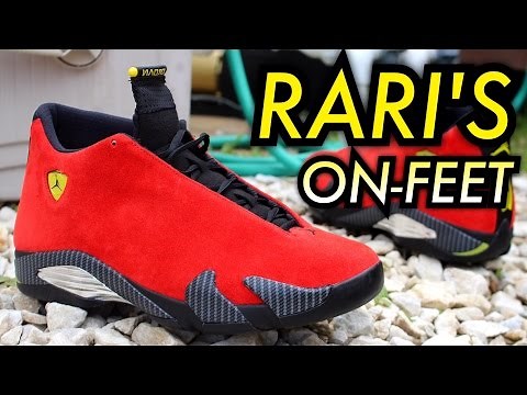 "Ferrari" Air Jordan 14 On-Feet #RarisOnFeet