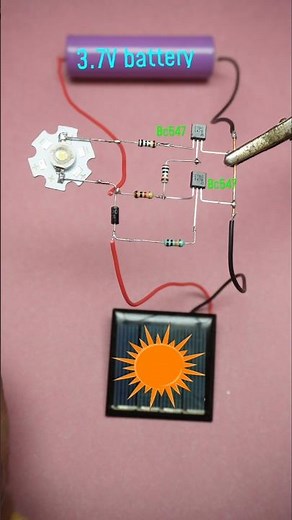 Automatic day/night solar light experiment #scienceproject #experiment #short