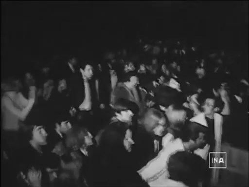 1970 - Johnny Hallyday - Retour sur le Concert de Strasbourg (ORTF Alsace Actualités, 21 Février)