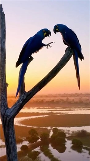 Arara-Azul: A Joia dos Céus Brasileiros Ameaçada de Extinção 🦜💙