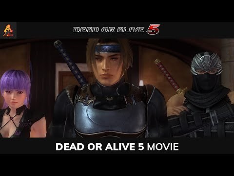 Dead or Alive® 5 Last Round Movie - All Story Mode Cinematic Cutscenes (4K UHD)
