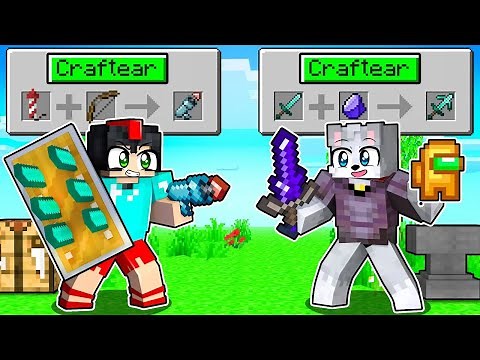PASO MINECRAFT pero COMBINAMOS CUALQUIER ITEM (Ilegal) 🤣😱