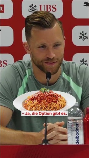 Pasta for breakfast? For Silvan Widmer, "no problem".
