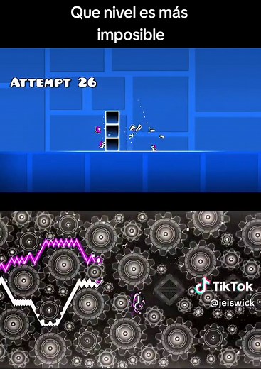 ¿Qué nivel de Geometry Dash es más imposible? Ton 618 challenge