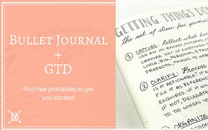 ［手帐术］子弹日记 GTD｜bullet journal＋GTD