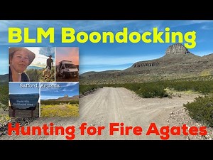 Black Hills Rockhounding Area with BLM Boondocking & Hunting For Fire Agates