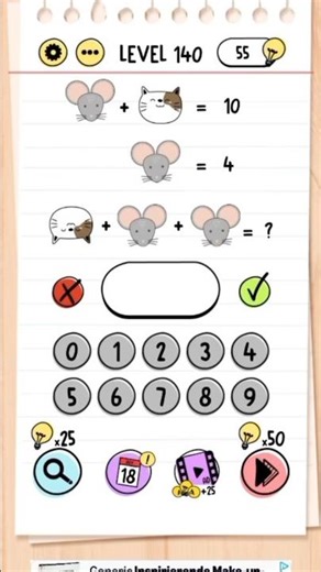 Brain Test Level 140 😱 | 99% Log Fail | Easy Trick Solution