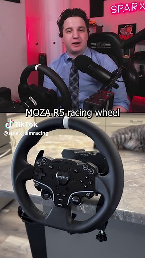 MOZA R5 Bundle - A Highly Sought-After Racing Wheel for Sim Racing Enthusiasts