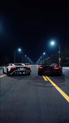 Two Lamborghinis Backfiring 🔥 Pure Madness