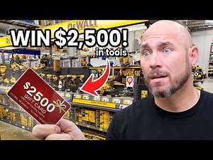 Win a $2,500 Tool Spree! (Building Your Winning Bracket LIVE)