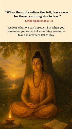 The End of Fear | Ancient Hindu Wisdom from the Katha Upanishad #shortsindia