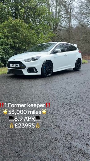 ‼️Wow what a car Only 1 Former keeper‼️ 🔥53,000 miles with a folder of history🔥 ✅Super RS in immaculate condition inside out✅ 💻8.9 Apr finance available subject to status💻 📲 https://portal.autotrader.co.uk/portal/edit/8a42c5b79bd6f451019bdb3bf2395668/images📱 💰💰💰💰£23995 finance available💰💰💰💰 Just arrived in our stock is this 1 former keeper 2018(18) Ford Focus 2.3T EcoBoost RS AWD Euro 6 (s/s) 5dr with 53,000 miles with a folder of history 2 keys lovely clean motor which has never b
