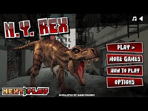 N.Y. Rex (Flash Game) Full Gameplay Playthrough All Levels 1-16