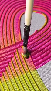 Fluorescent acrylic painting on canvas 16 x 20 inch. D4-UV1: Design 4, fluorescent color combo 1. #abstractart #modernart #contemporaryart #acrylicpainting #abstractpainting | Plot Bot Studio