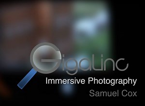 Minority Report-style Interface for Viewing Gigapixel Photos