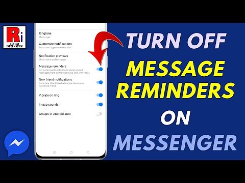 How to Turn Off Message Reminders on Facebook Messenger