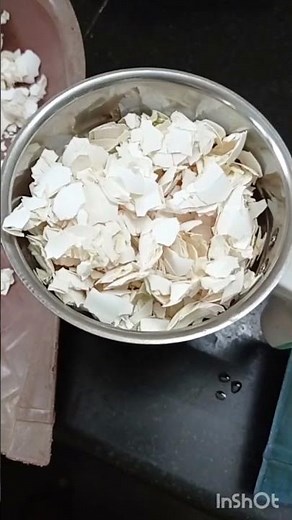 500 egg shell powder making natural fertilizer for garden plant