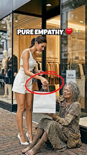A Lesson In Humanity: True Elegance Isn’t What You Wear, It’s How You Treat Others! 🙌🌟#shorts