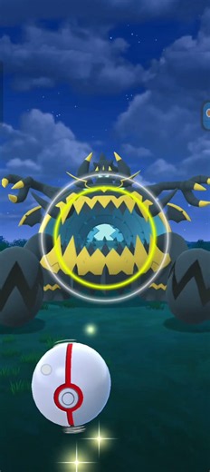 #guzzlord added to the pokedex with rare BG. Is it any good? #catchlegendarypokemon #pokemongo