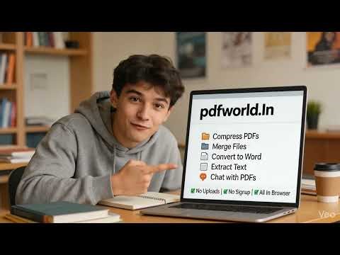 Free PDF Tool for Students | Compress, Merge & Convert PDFs Instantly