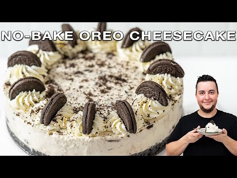 Super Easy Oreo Cheesecake, No Oven Needed! And No Gelatin!