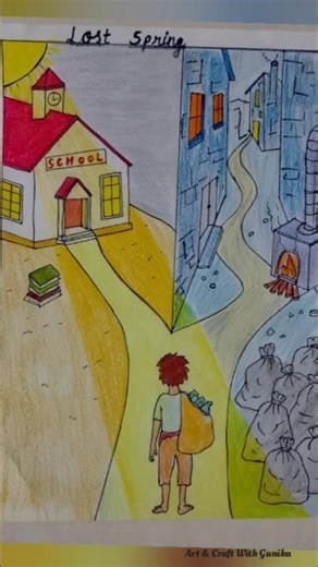 Child Labour Poster | Art & Craft With Gunika