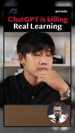 ChatGPT Is Replacing Thinking | JTCINDIA | SOM SIR