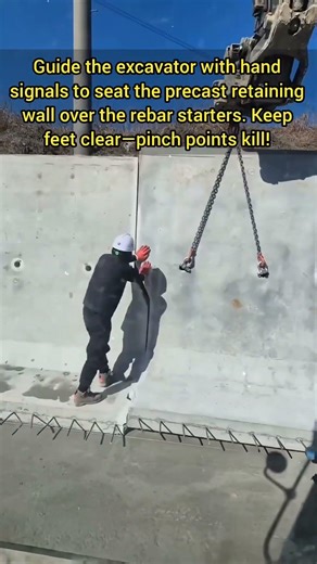 Heavylift Precision: Precast Wall Install 🏗️