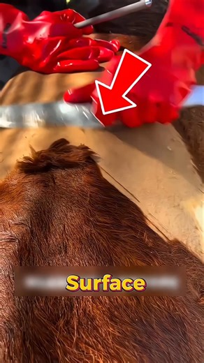 ✨ Turning Rough Cowhide into Smooth Leather Magic