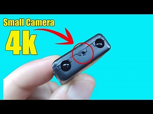 OMG !! The smallest surveillance camera in the world 4K