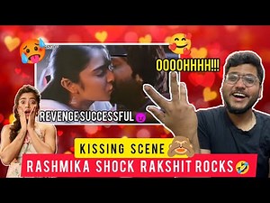 Rakshit Rukmini kissing scene😘|Rashmika shocks|SSE kannada movie |SSE songs | SSE review|