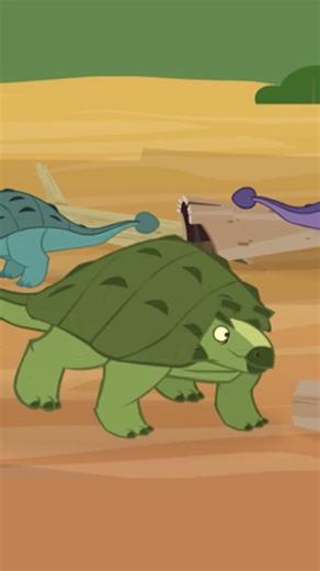 Pinacosaurus Dinosaur #dinosaurcartoon #shorts #shortsfeed