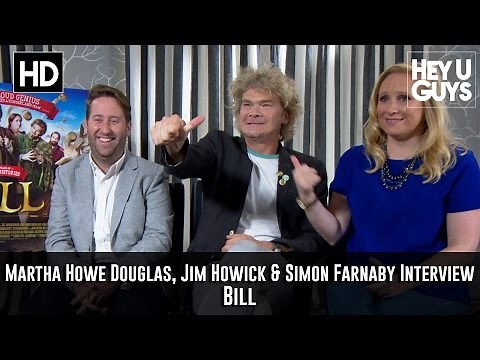 Martha Howe Douglas, Jim Howick & Simon Farnaby Interview - Bill