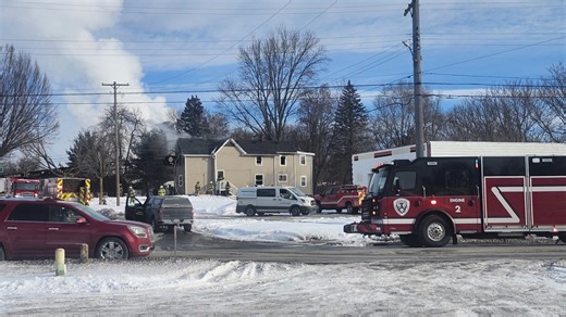 Multiple departments respond to house fire in Jackson