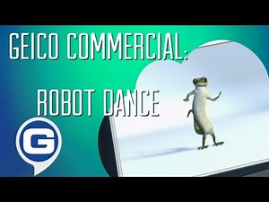 GEICO Gecko Commercial - Robot Dance 🦎🤖🕺📼 (2004)