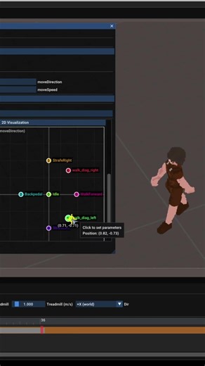 Blend Trees! #animation #voxelgames #gamedev #indiegame #survivalgame #pixelart #gamedevblog