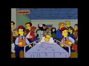 Sala de emergencias - Los Simpsons