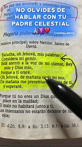 237K views · 32K reactions |  Antes de empezar tu día medita en estos Salmos! #animo #bendiciones | Voz DAliento | Facebook