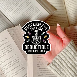 Hidden Disability Sticker Funny Chronic Illness Humor Laptop Decal for Chronically Ill Daughter Gift Idea for Medically Expensive POTS Wife - Etsy