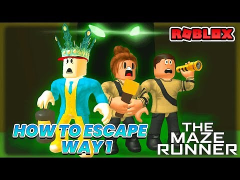 The Maze Runner Roblox - How TO ESCAPE Way 1 January 2025 *NOT PATCHED*