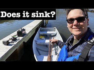 12 ft V hull aluminum boat - taking a tiny old boat out for the first time