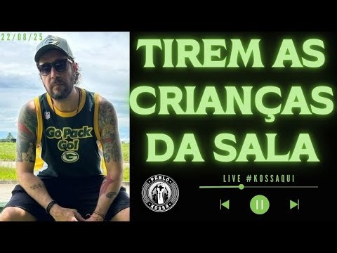 BOLSONARO CADA VEZ PIOR; MALAFAIA SURTADO; TARCÍSIO PERDIDO - live #kkossaqui - 22/08/25