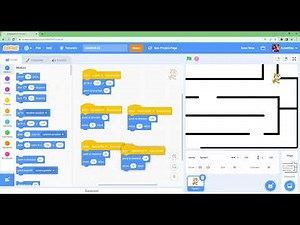 How to make a maze on Scratch