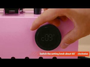 New Color Tumbler Press -- How To Set Temperature And Time!
