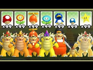 New Super Mario Bros. Wii - All Bowser Power-Ups