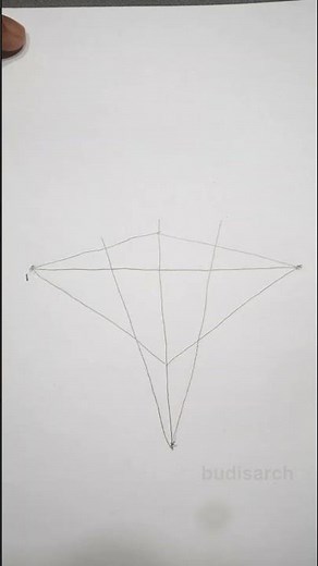 Day 35 - How To Draw in 3 Point Perspective - Bird's-Eye View