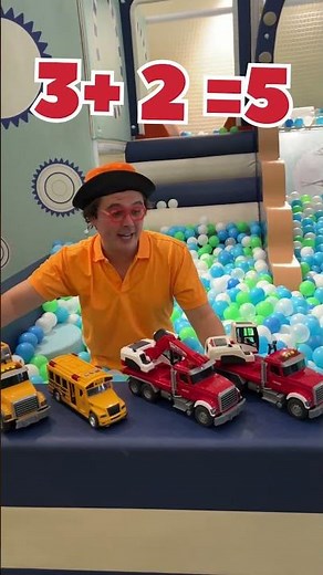 😊 Learn Numbers with Cars Together #kidslearning #pretendplay